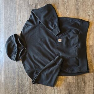 Carhartt Rain Defender Sweatshirt, Black, Size XL